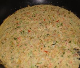 Dietetyczny omlet warzywny